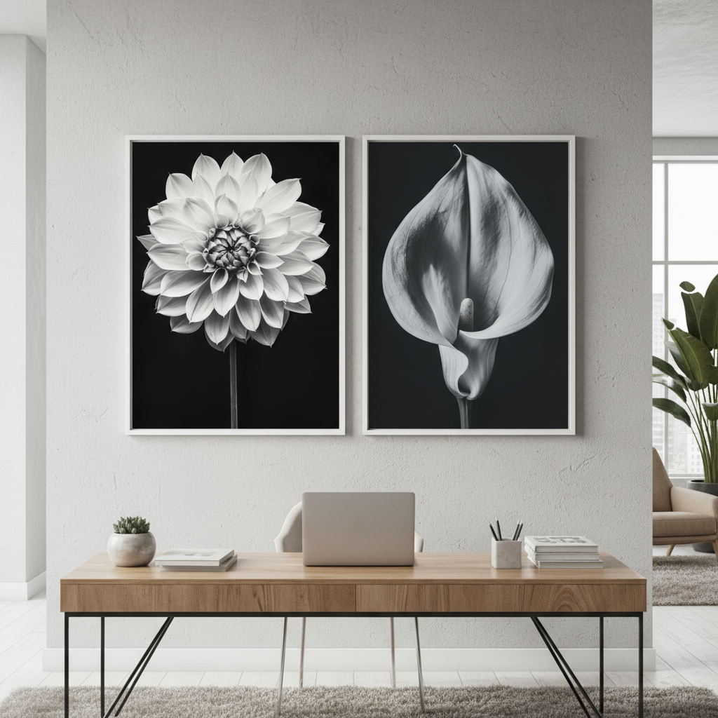 Floral Duo by Peter Attard