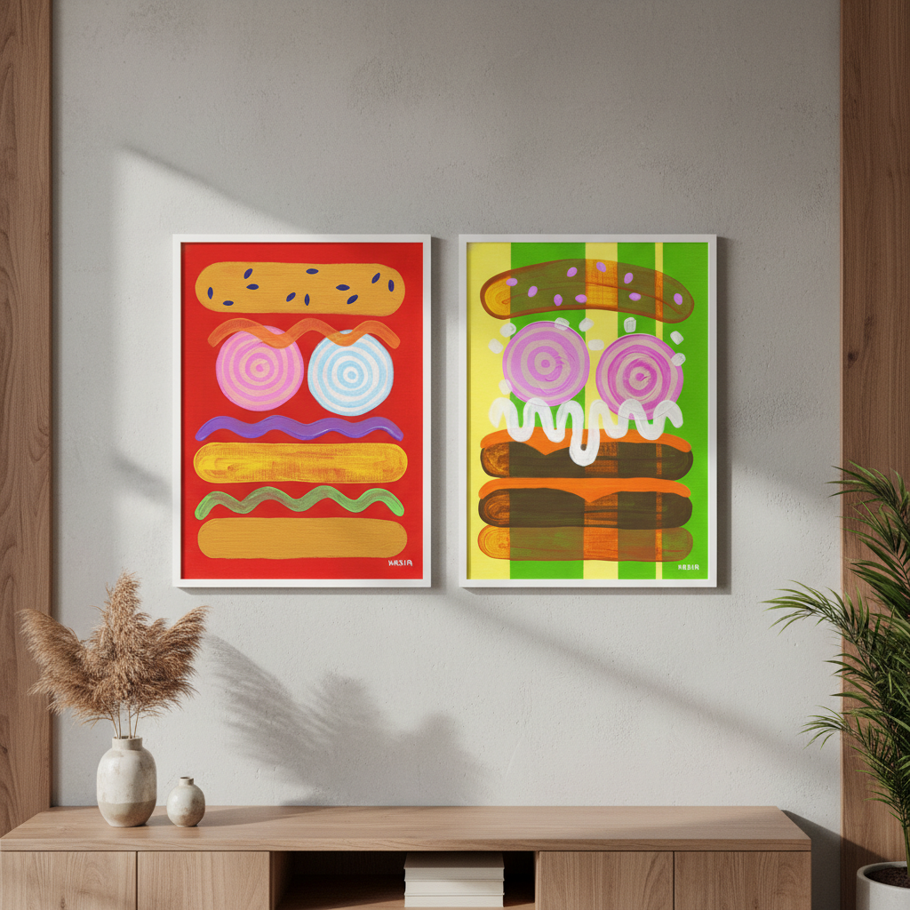 Sweet & Spicy Set of 2 by Kasia Sykus