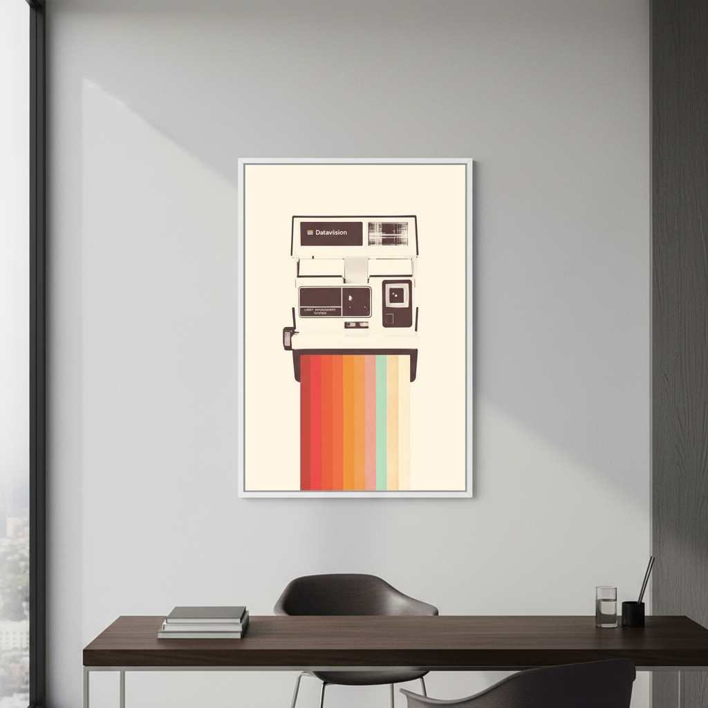 Instant Camera Rainbow by Florent Bodart