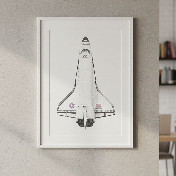 Atlantis Black & White by Florent Bodart