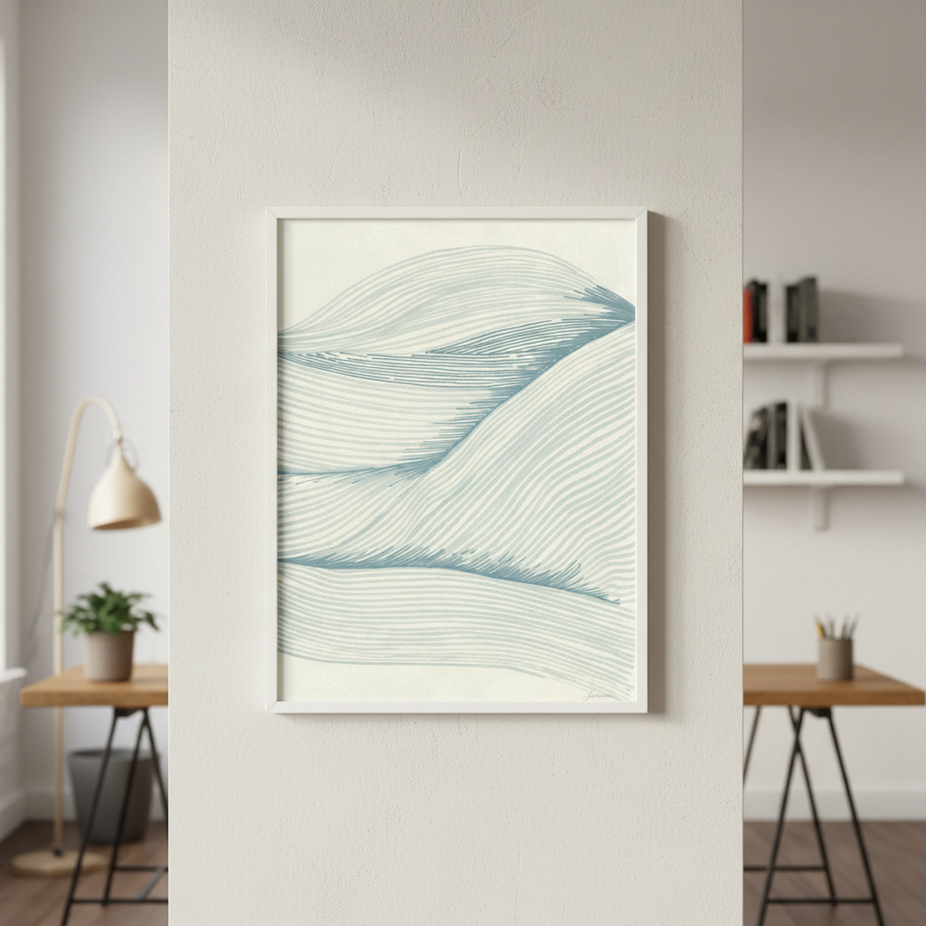 Ocean in Waves by Lucrecia Caporale