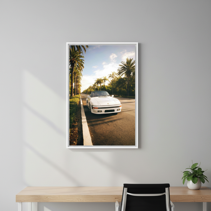 Palms & Porsche by Gelica Peralta