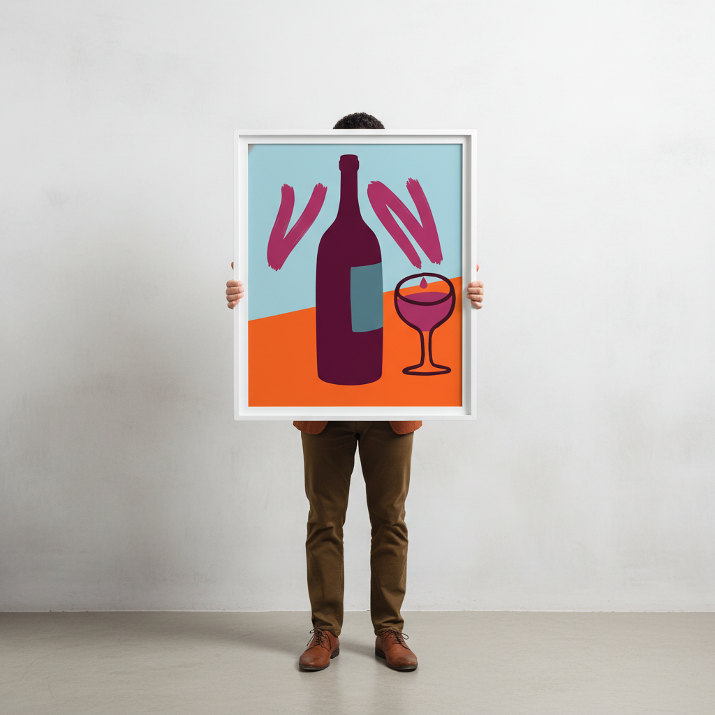 Orange Sunset Vino by Ryan Scott