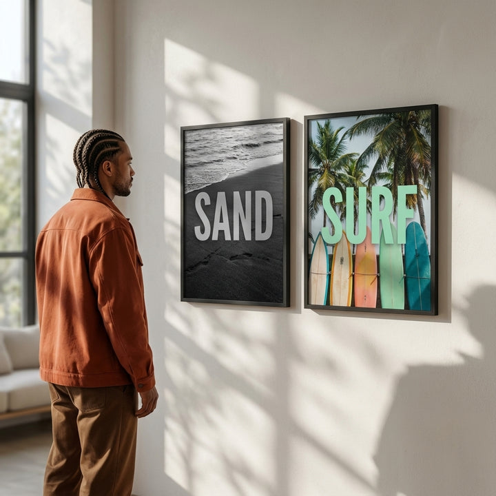 Sand and Surf Pair by Casey McCallister