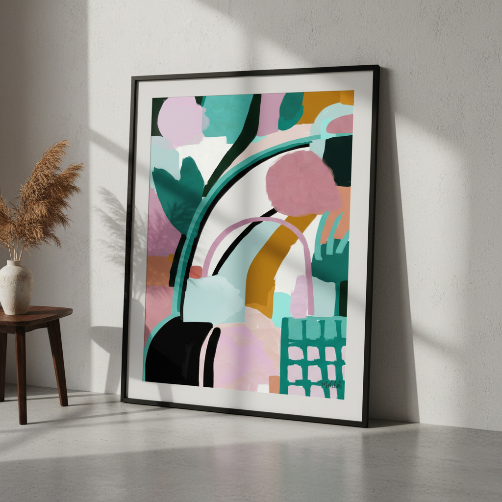 Offbeat Abstract by Inkheart Designs