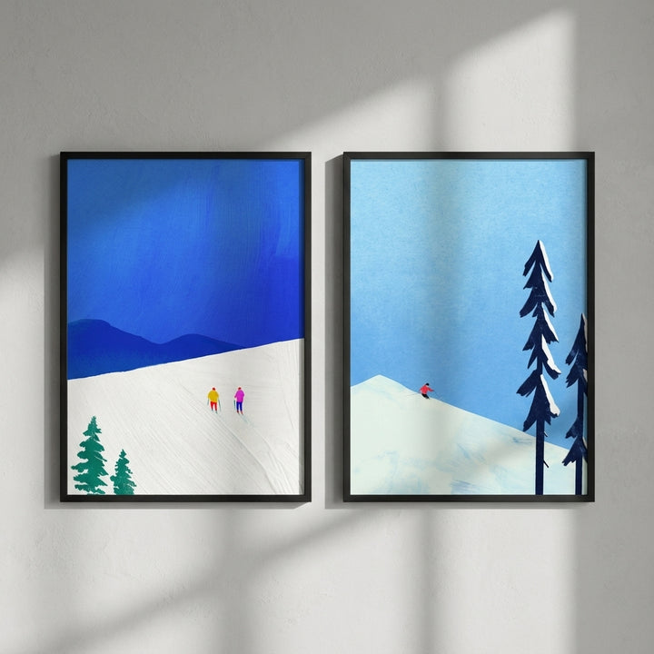 Snow Buddies Pair by Henry Rivers