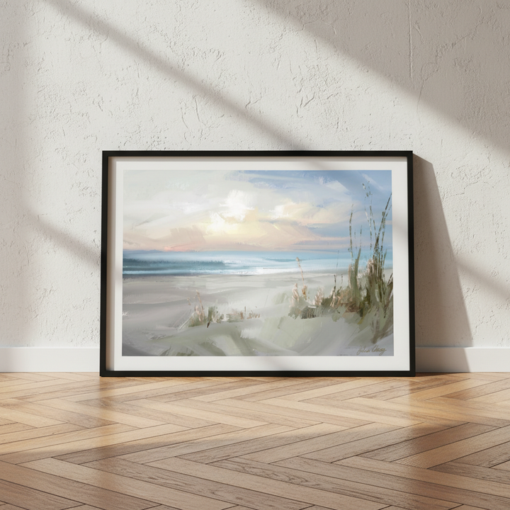 Beach Sunset by Julia Cheney