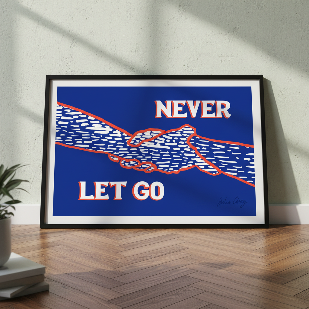 Never Let Go by Julia Cheney