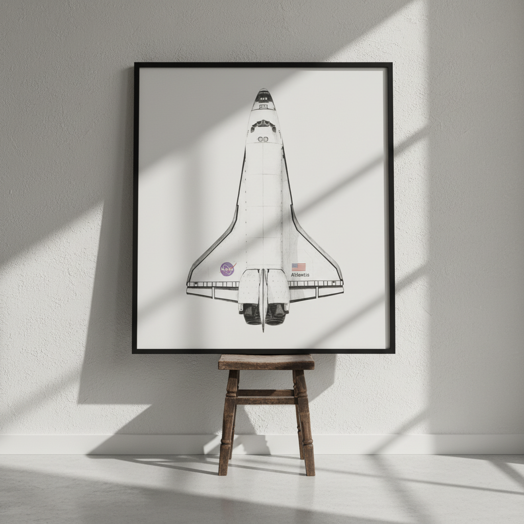 Atlantis Black & White by Florent Bodart