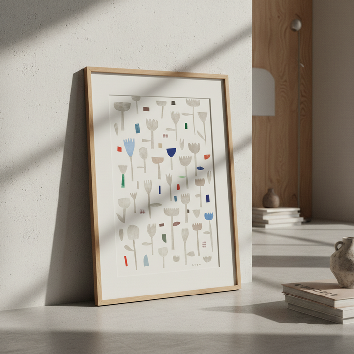 Floral Collage by Silvia Visscher