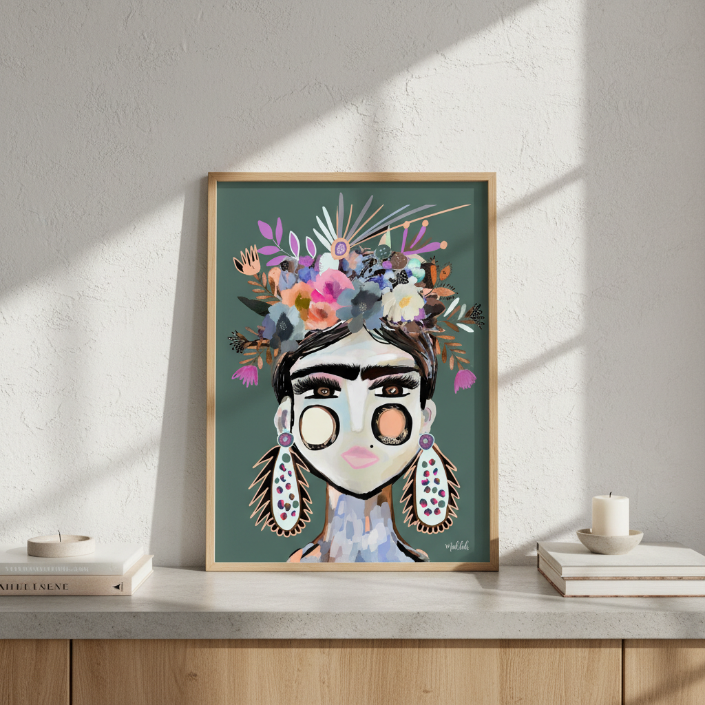 Funky Frida by Inkheart Designs