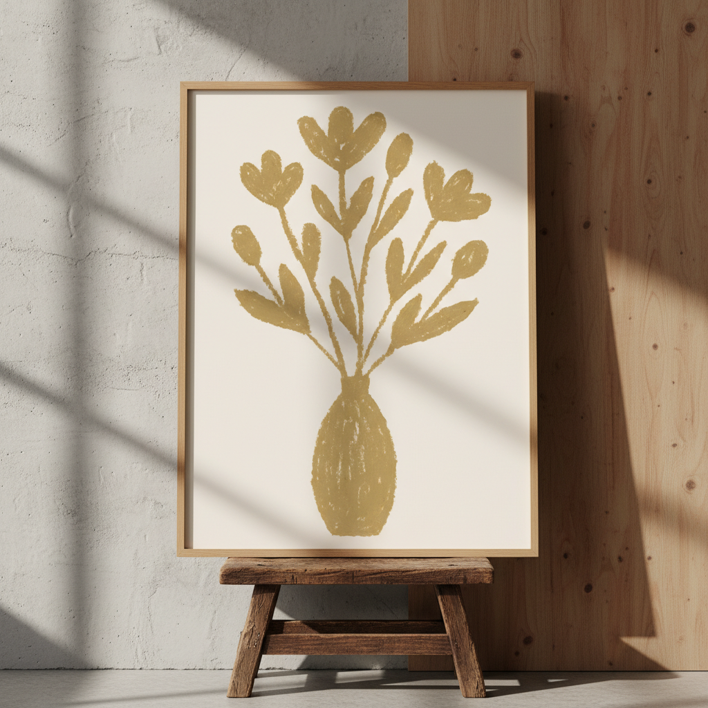 Floral Vase by Silvia Visscher