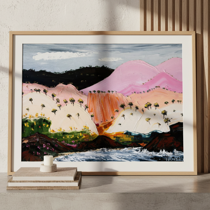 Turbulent Seas by Angela Hawkey