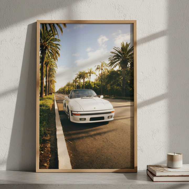 Palms & Porsche by Gelica Peralta