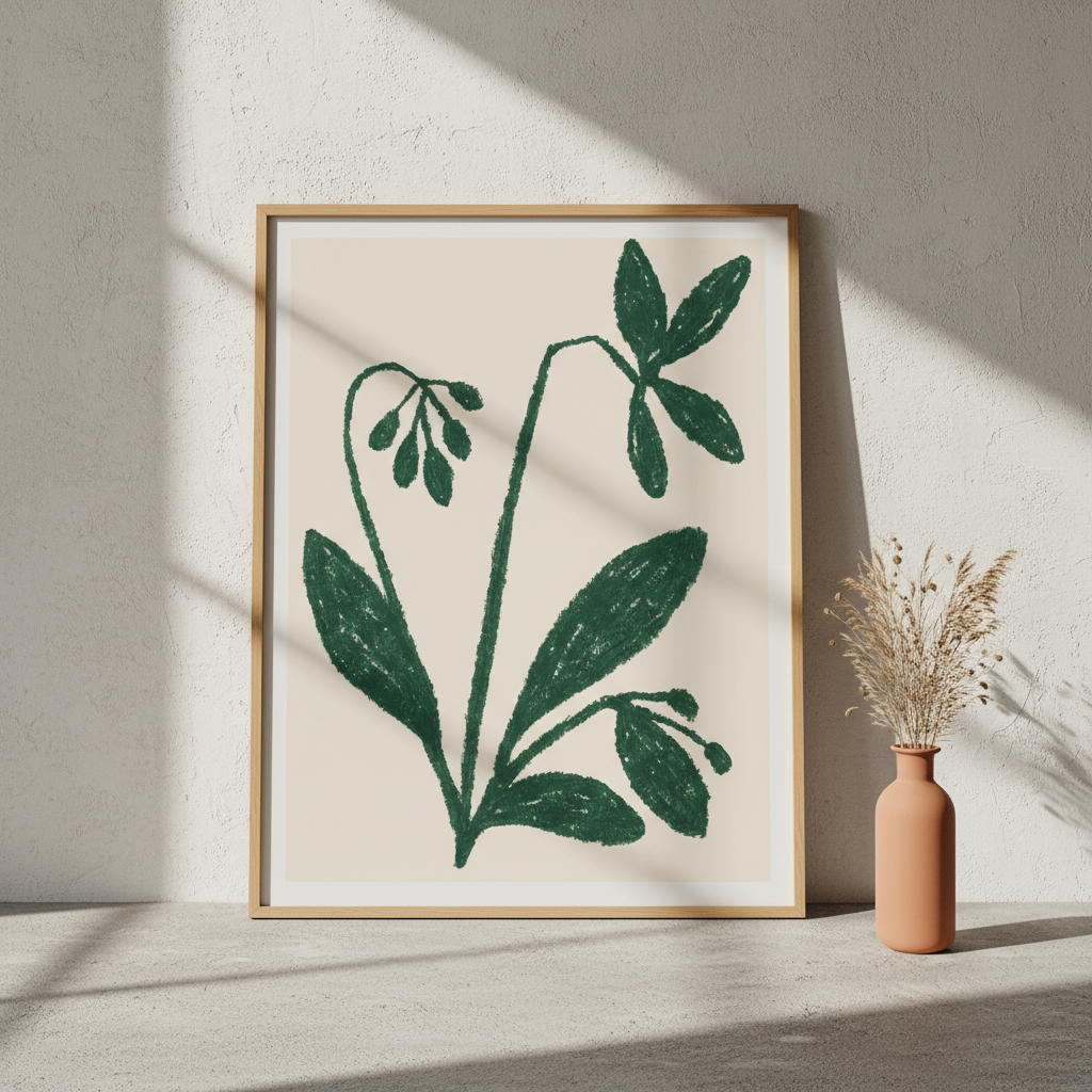 Green Plant by Silvia Visscher