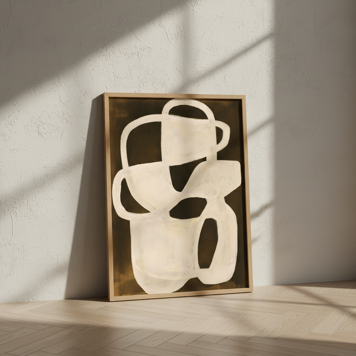 Painted Sculpture by Berit Mongensen Lopez