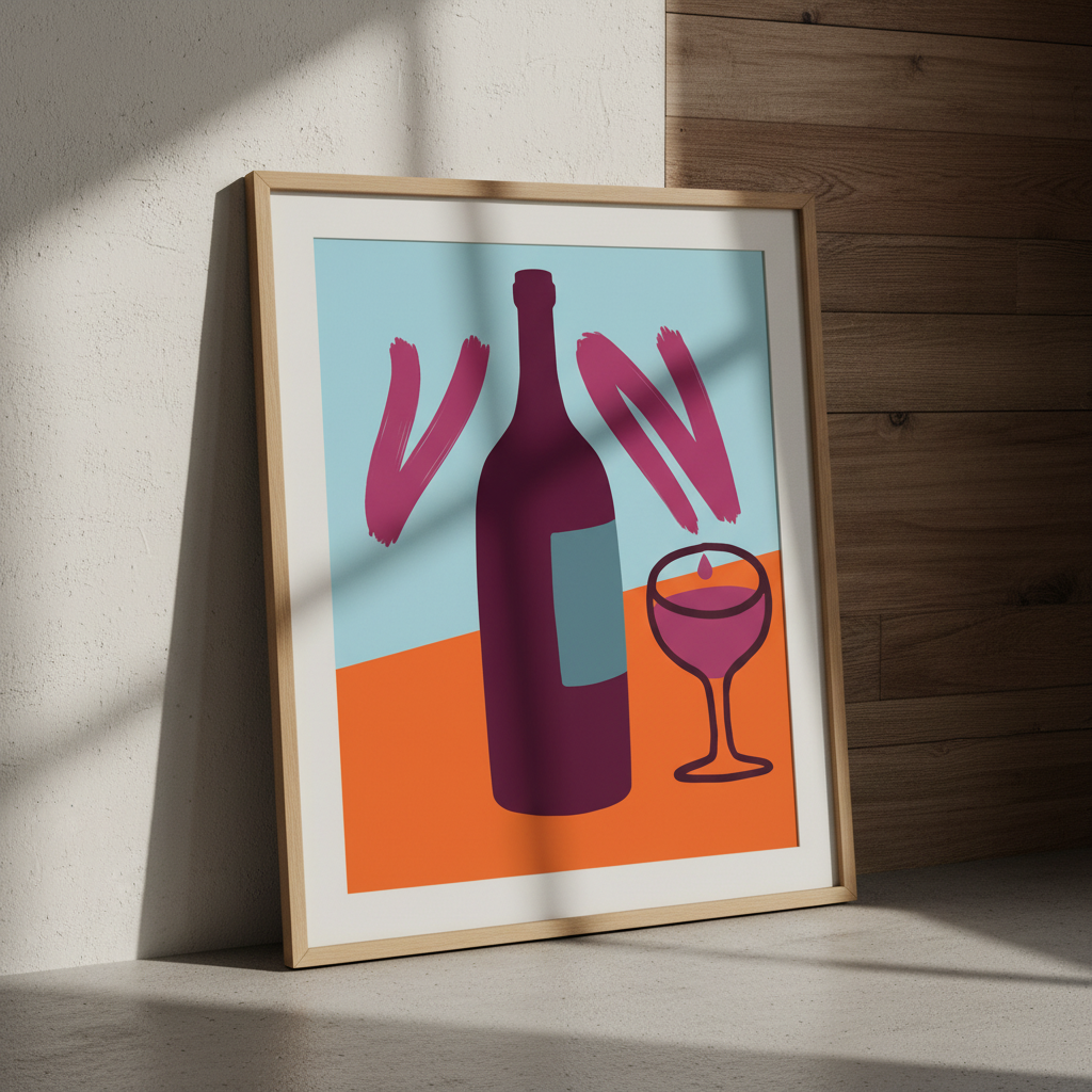 Orange Sunset Vino by Ryan Scott