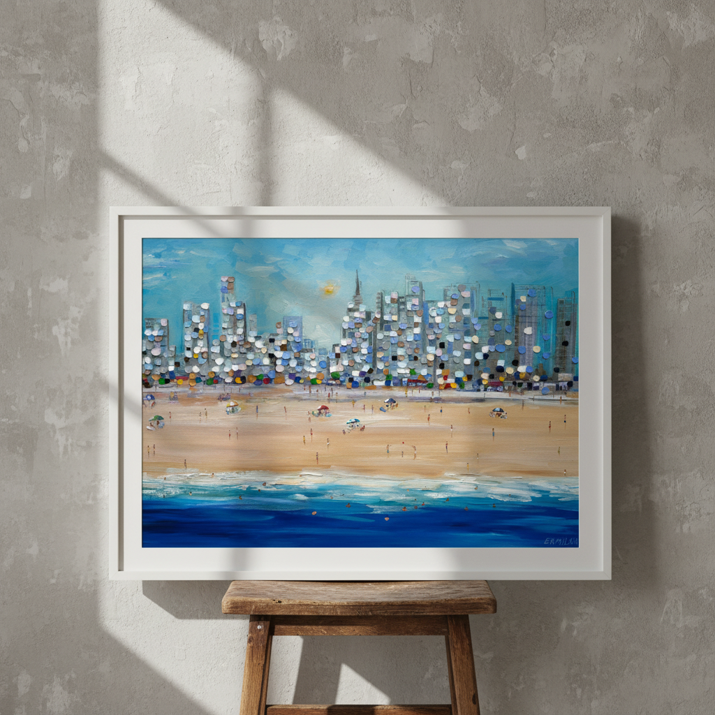 City Beach by Ekaterina Ermilkina