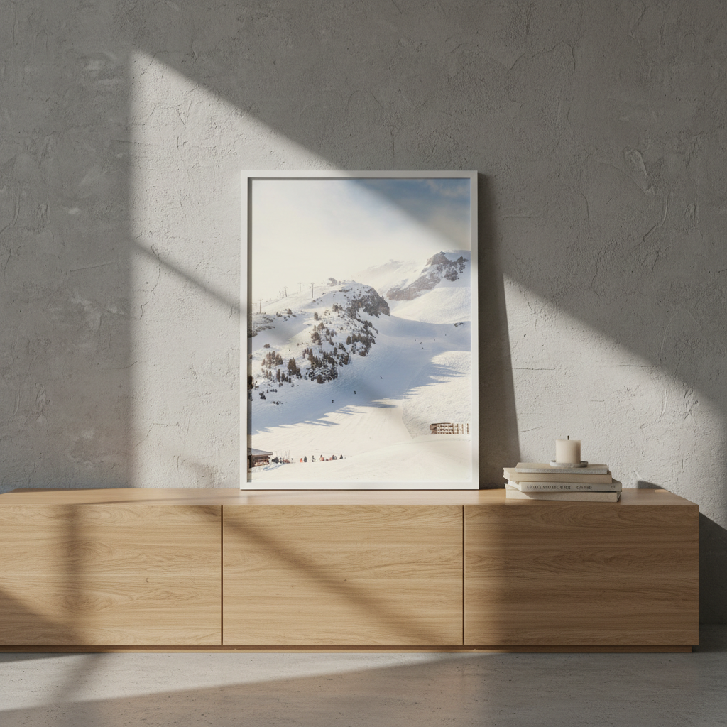 Saddle Bowl, Mammoth Vertical by Josh Wilson