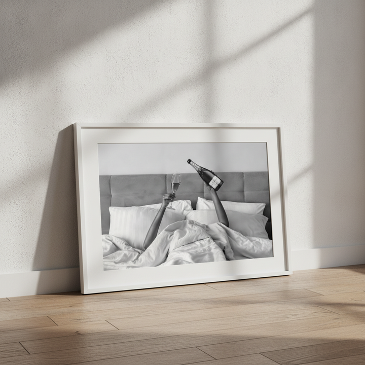 Champagne Bed and Breakfast Photograph Wall Art Landscape