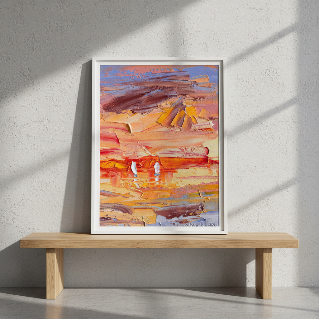 Sunset Duet by Angela Hawkey