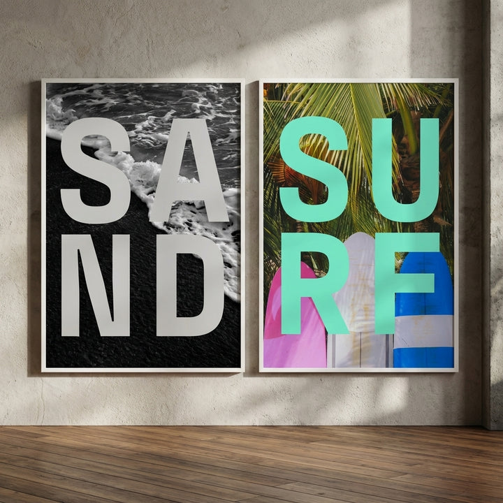 Sand and Surf Pair by Casey McCallister