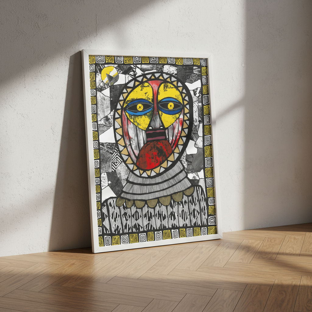 Sun Mask by Sven Reubens