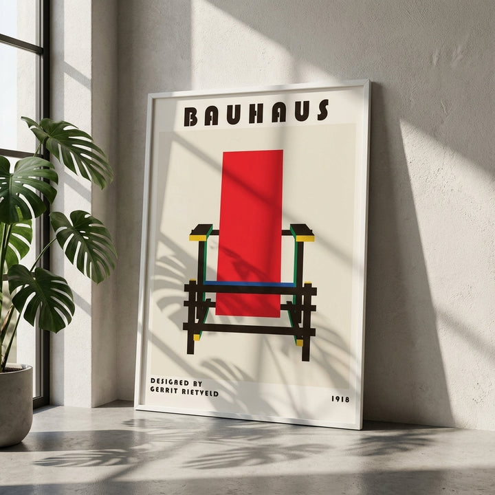 Red & Blue Chair Study