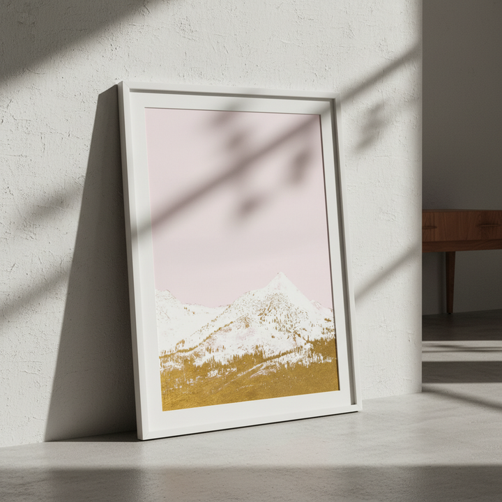 Snow-Capped Gold Mountains by Hope Bainbridge