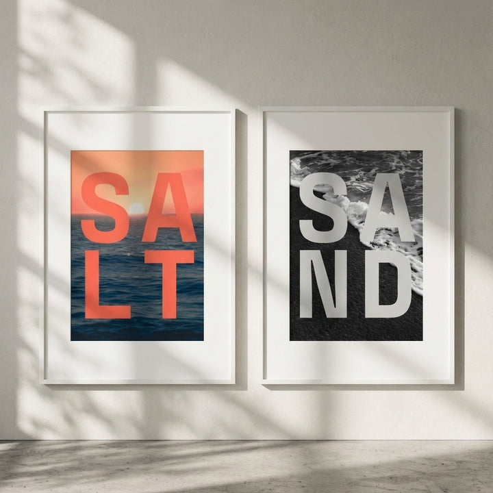 Salt and Sand Set of 2 by Casey McCallister