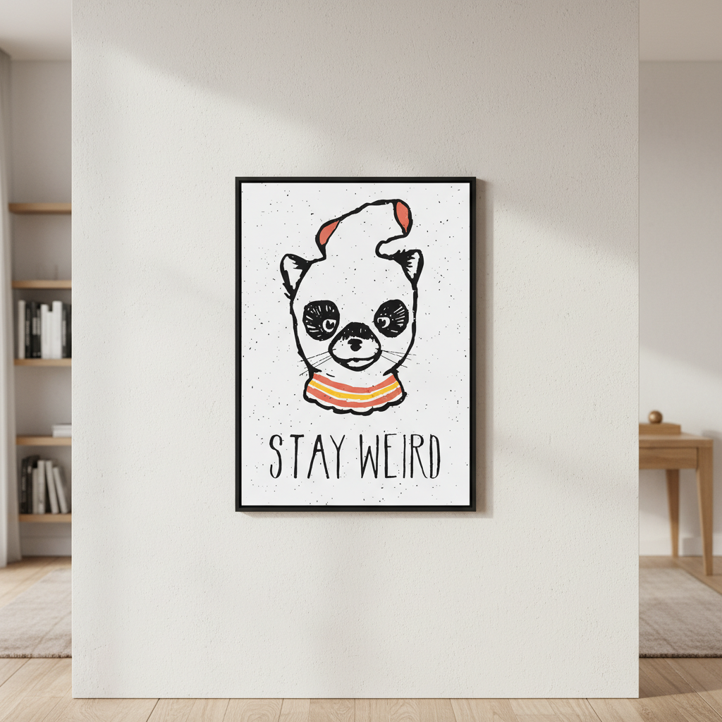 Stay Weird by Florent Bodart