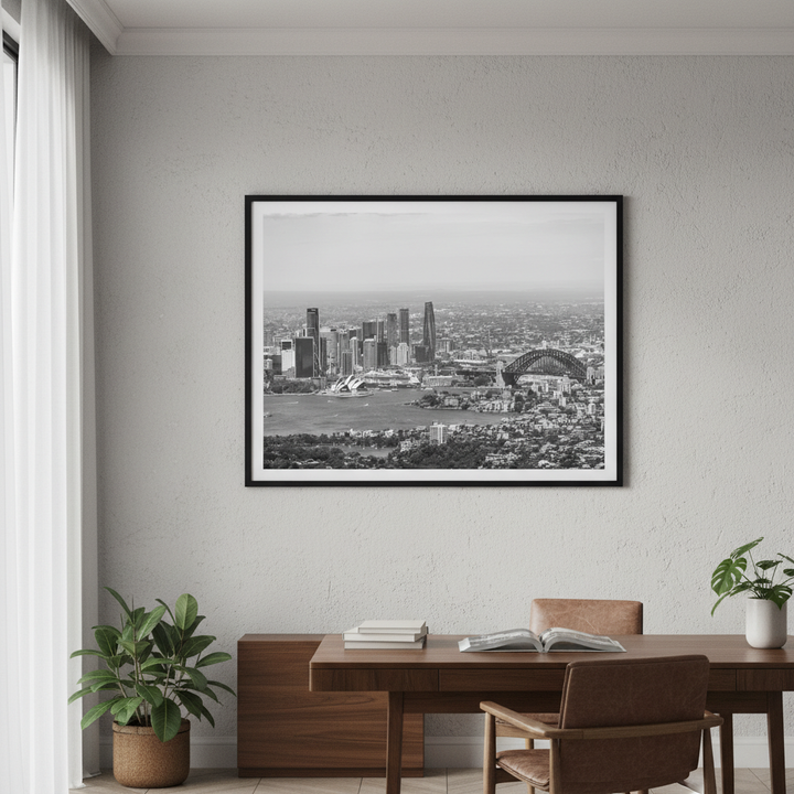 Sydney Harbour Aerial by Josh Wilson