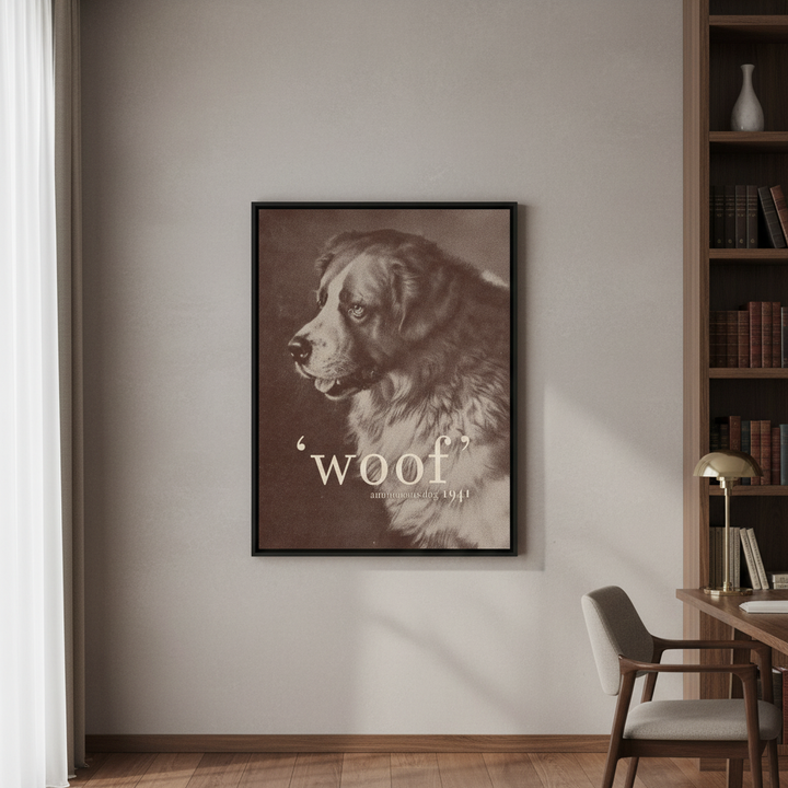 Famous Quote Dog by Florent Bodart