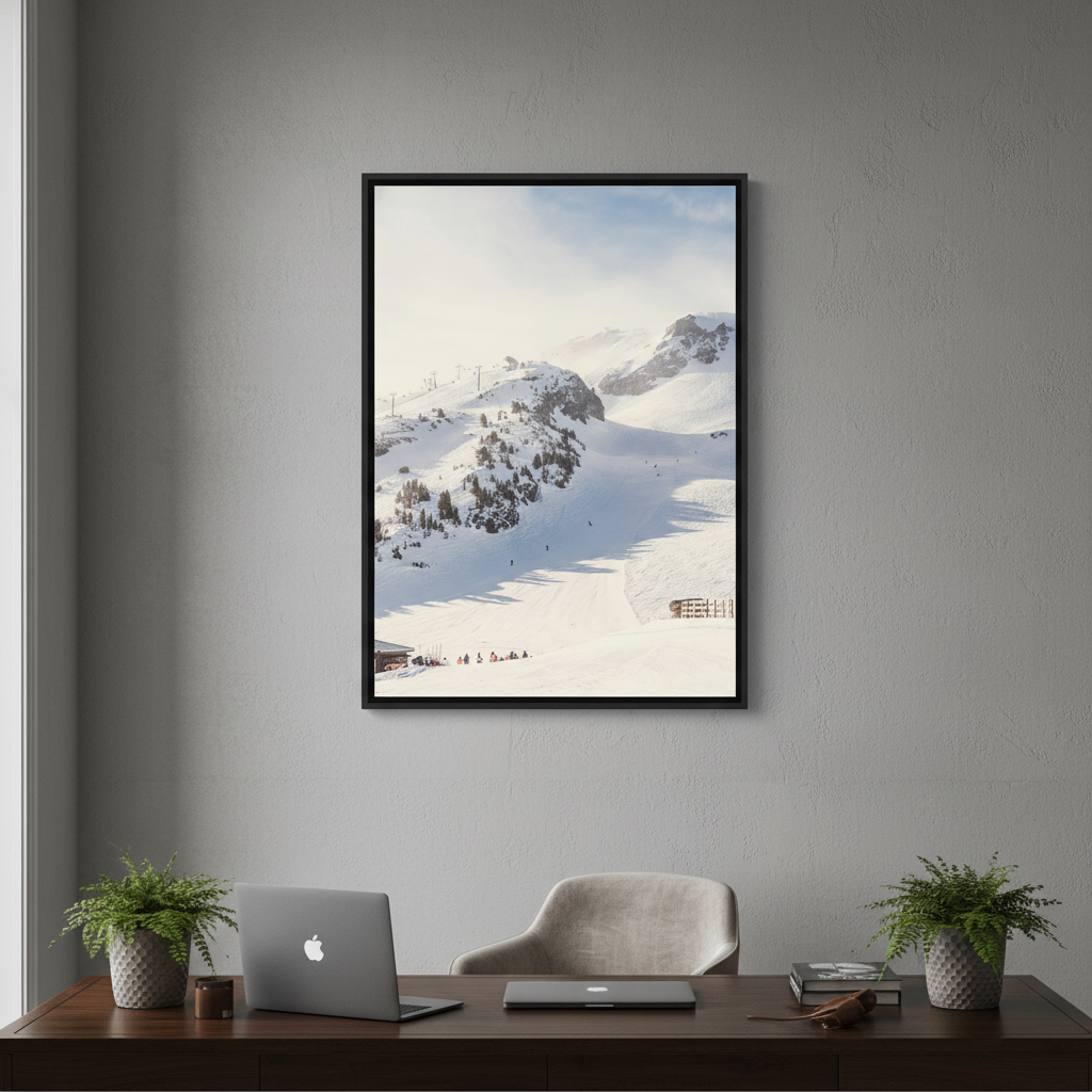 Saddle Bowl, Mammoth Vertical by Josh Wilson