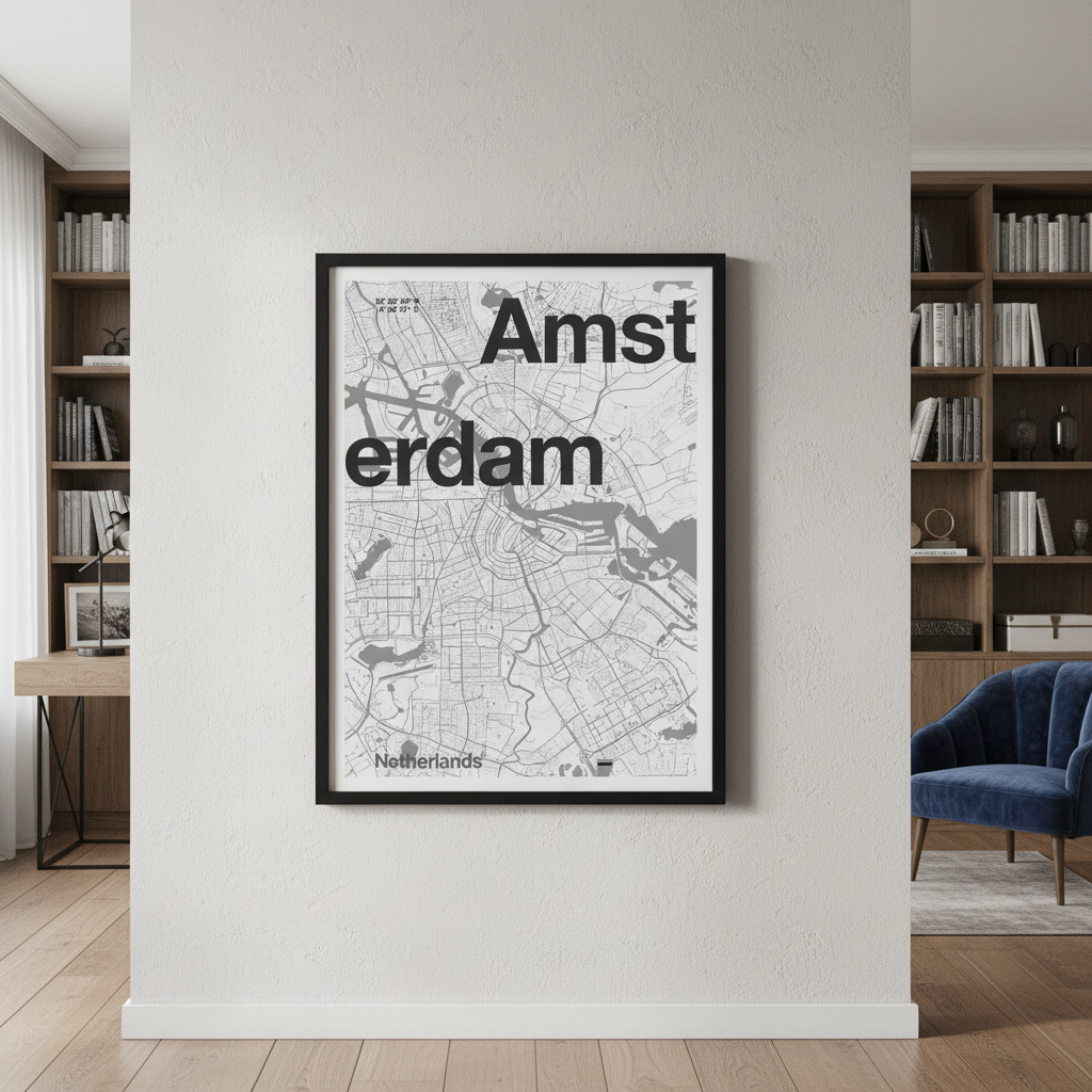 Amsterdam Map by Florent Bodart