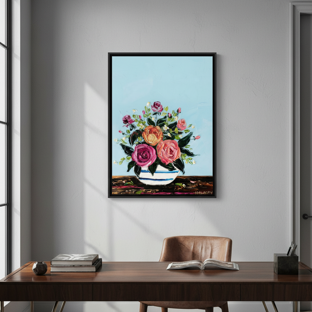 Vase of Joy by Angela Hawkey