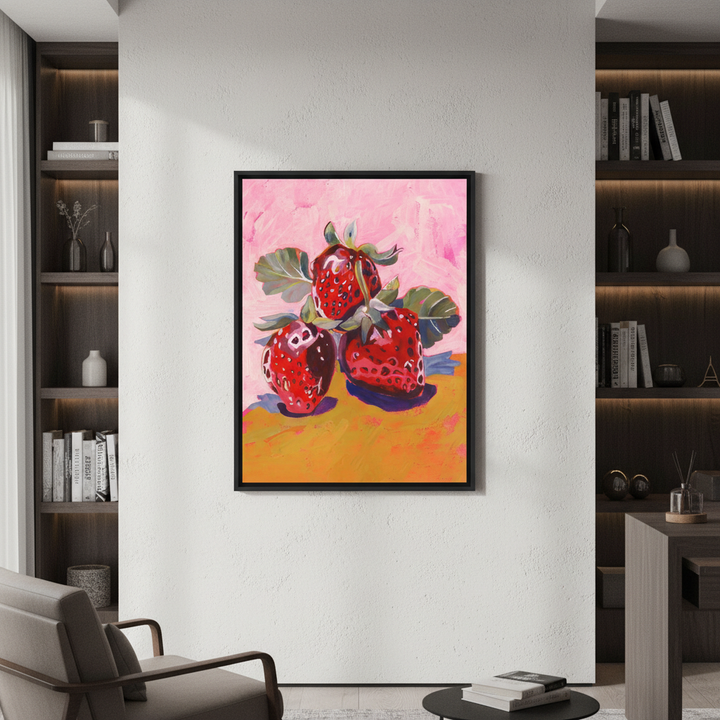 Fresh Strawberries by Lucrecia Caporale