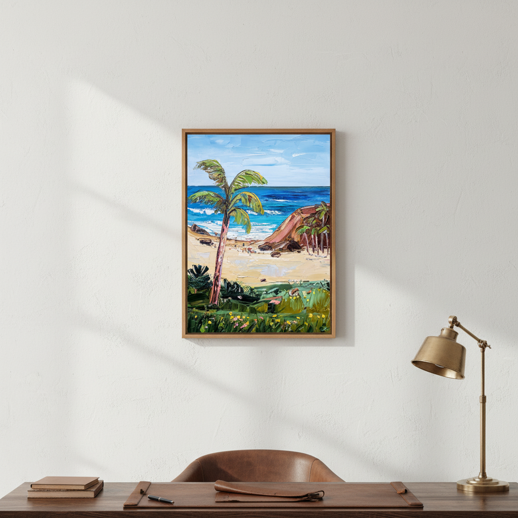 Island Waves by Angela Hawkey