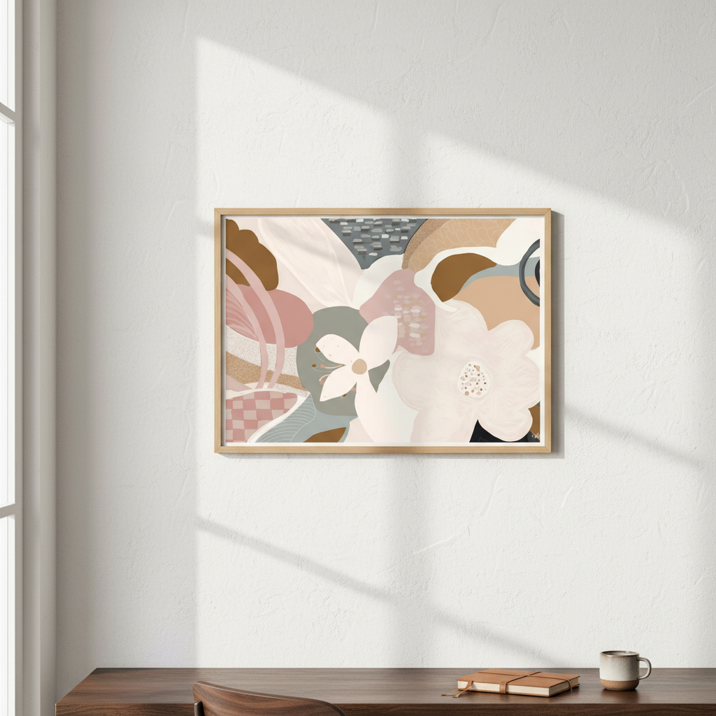 June Mood Landscape by Inkheart Designs