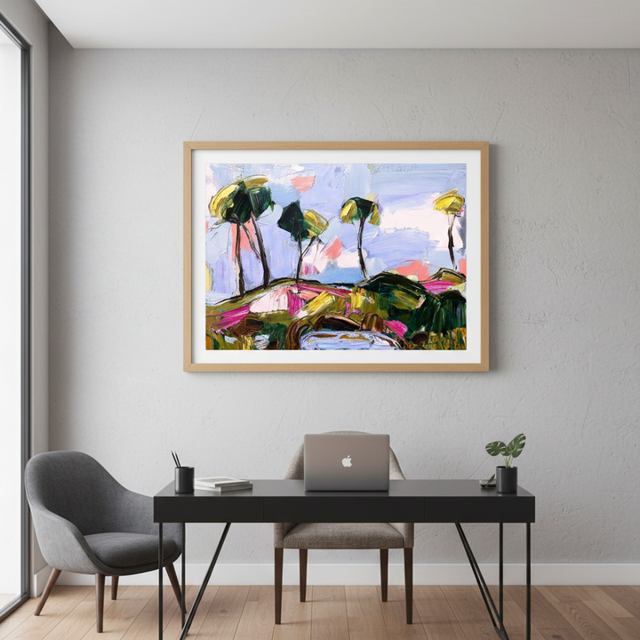 Breezy Hilltop by Angela Hawkey