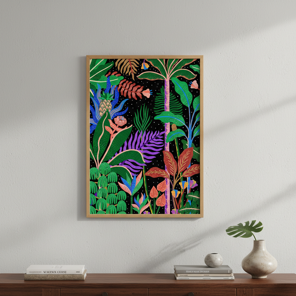 Jungle by Night by Manne Jalilian