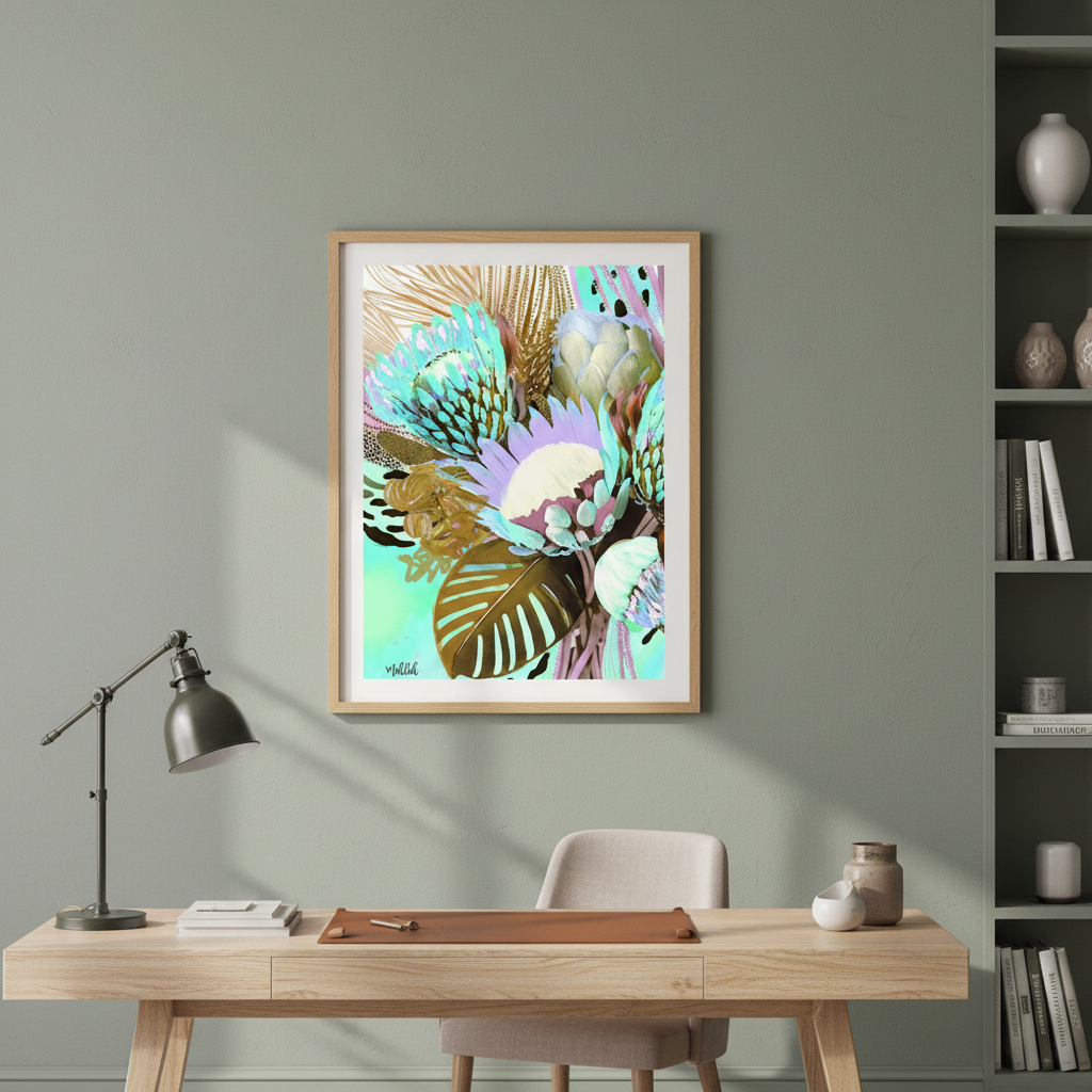 Floral Fiesta Browns by Inkheart Designs