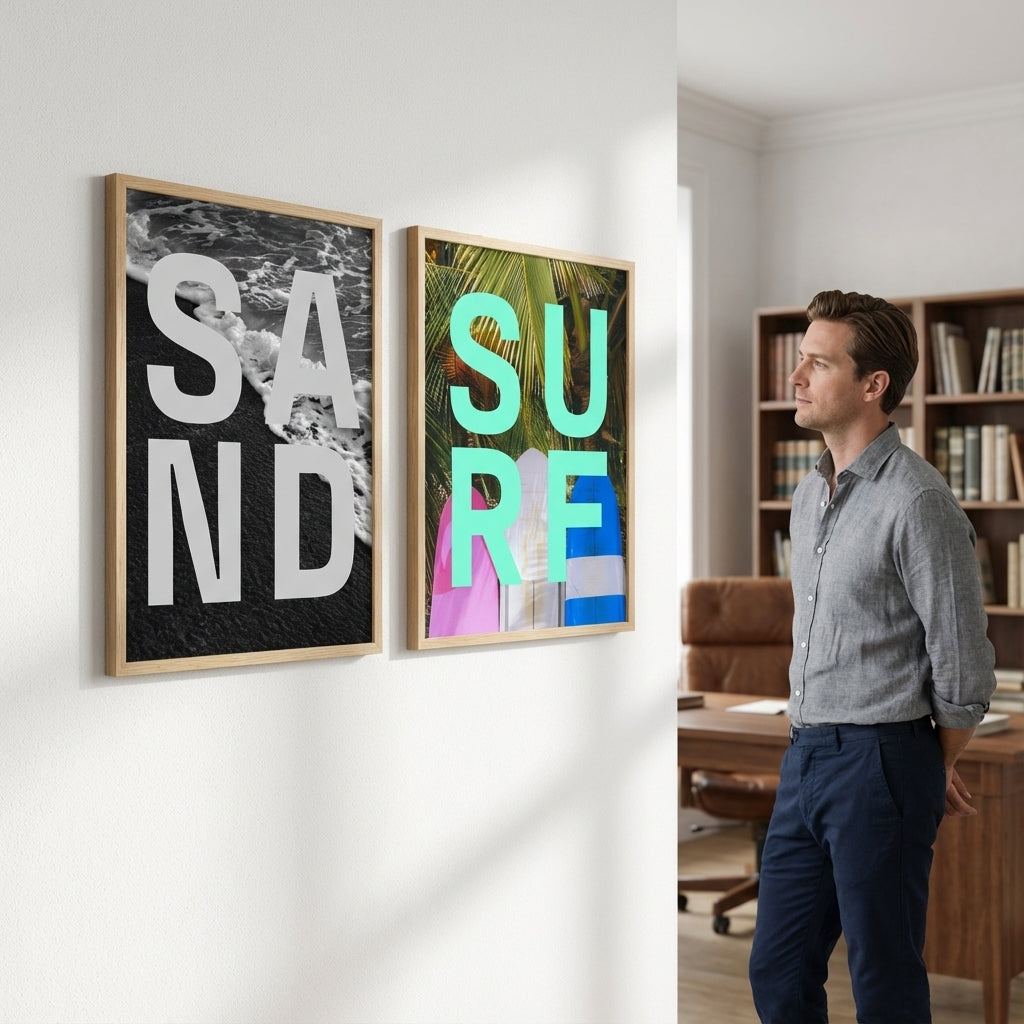 Sand and Surf Pair by Casey McCallister