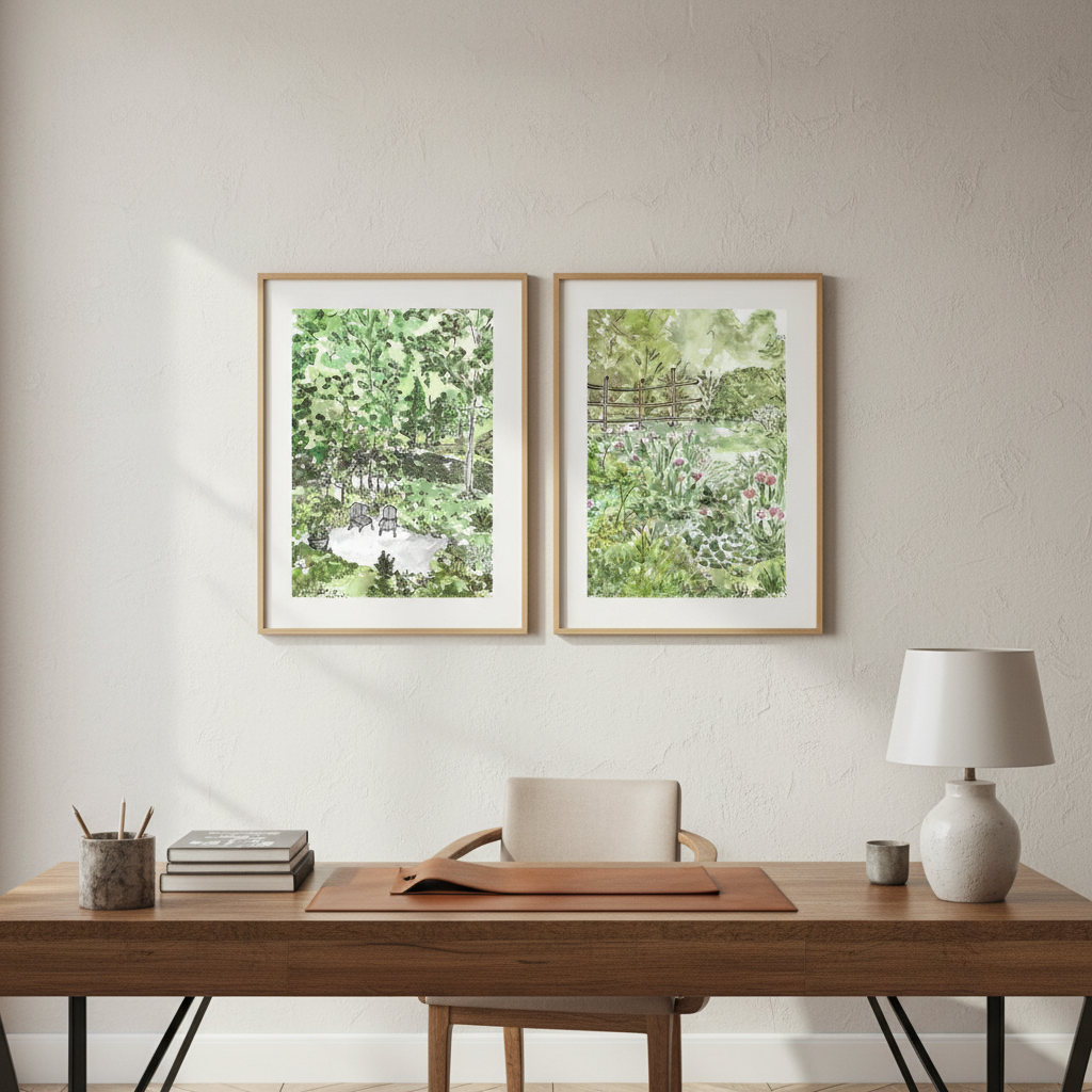 A Garden for Two by Josephine Wianto