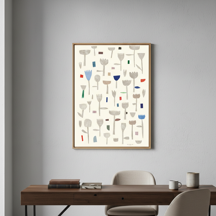 Floral Collage by Silvia Visscher