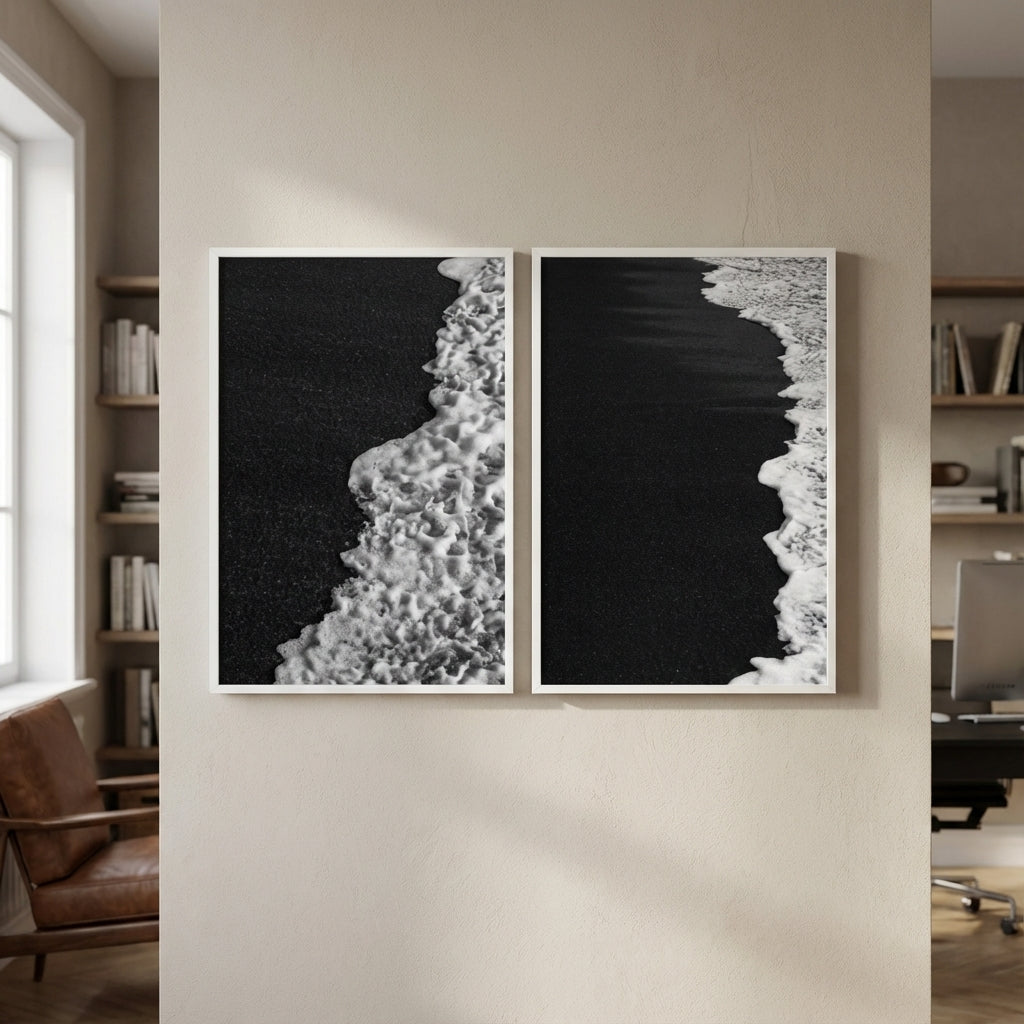 Black Sand Set of 2 by Casey McCallister