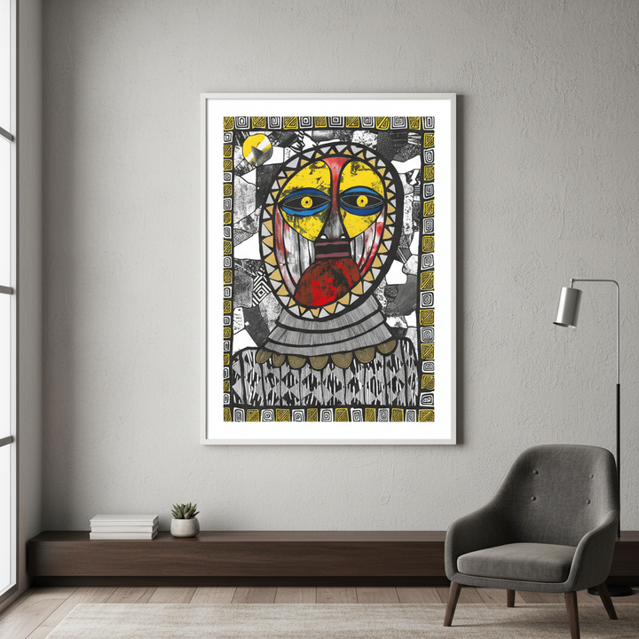 Sun Mask by Sven Reubens