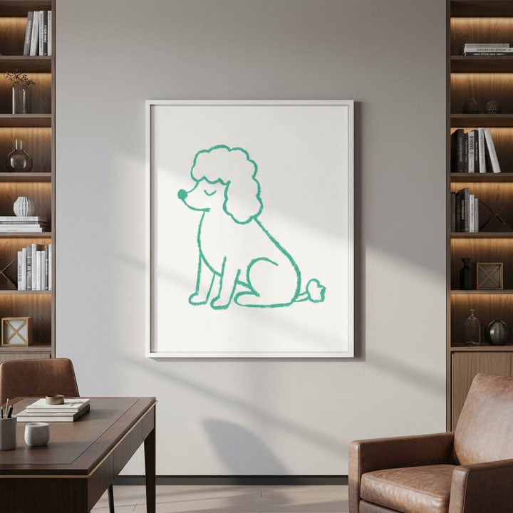 Poodle by Silvia Visscher