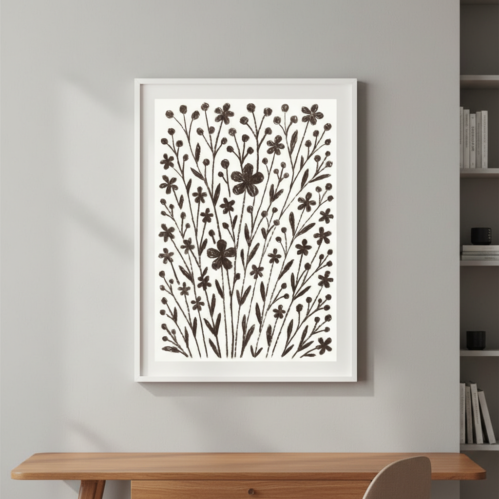 Flower Field by Silvia Visscher