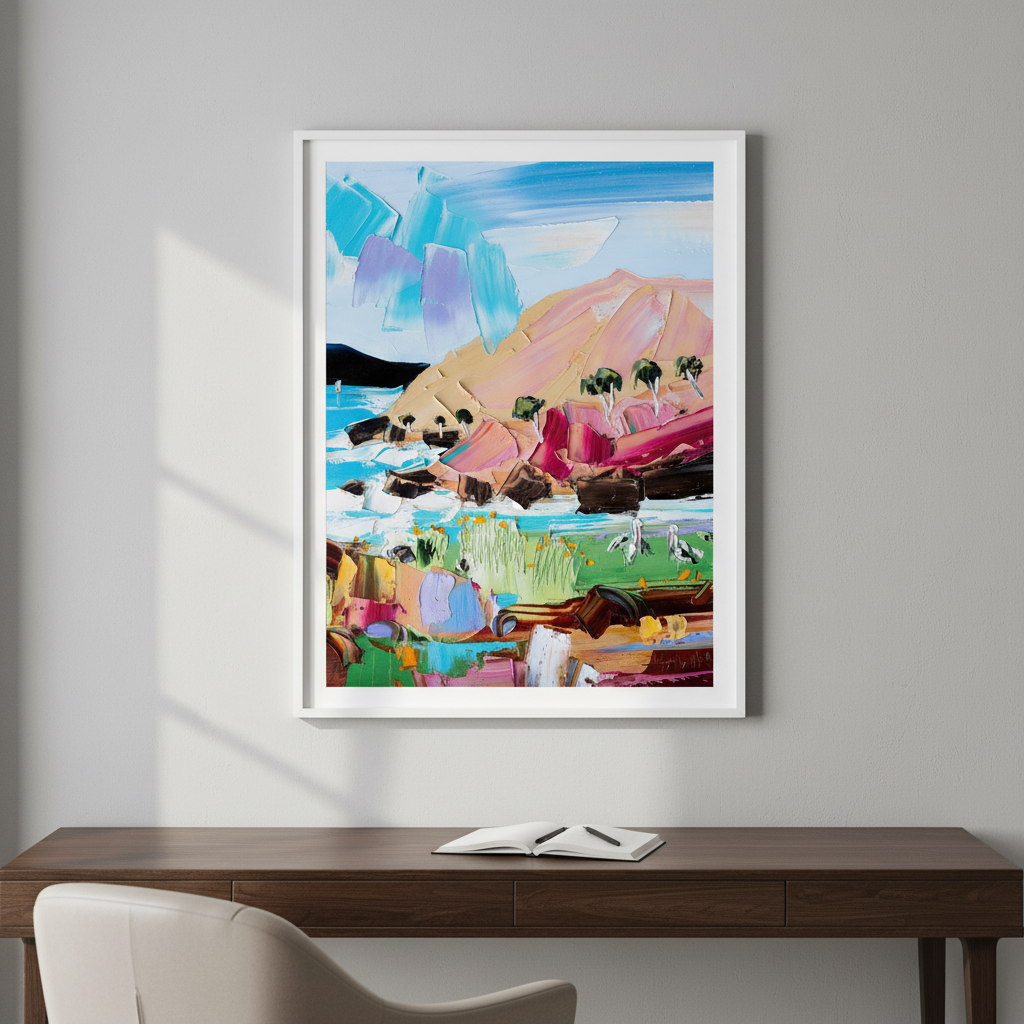 Two Pelicans by Angela Hawkey